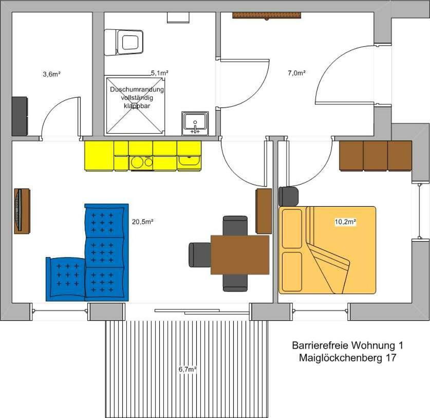 Ferienwohnung Maigloeckchen 17 Karlshagen Esterno foto